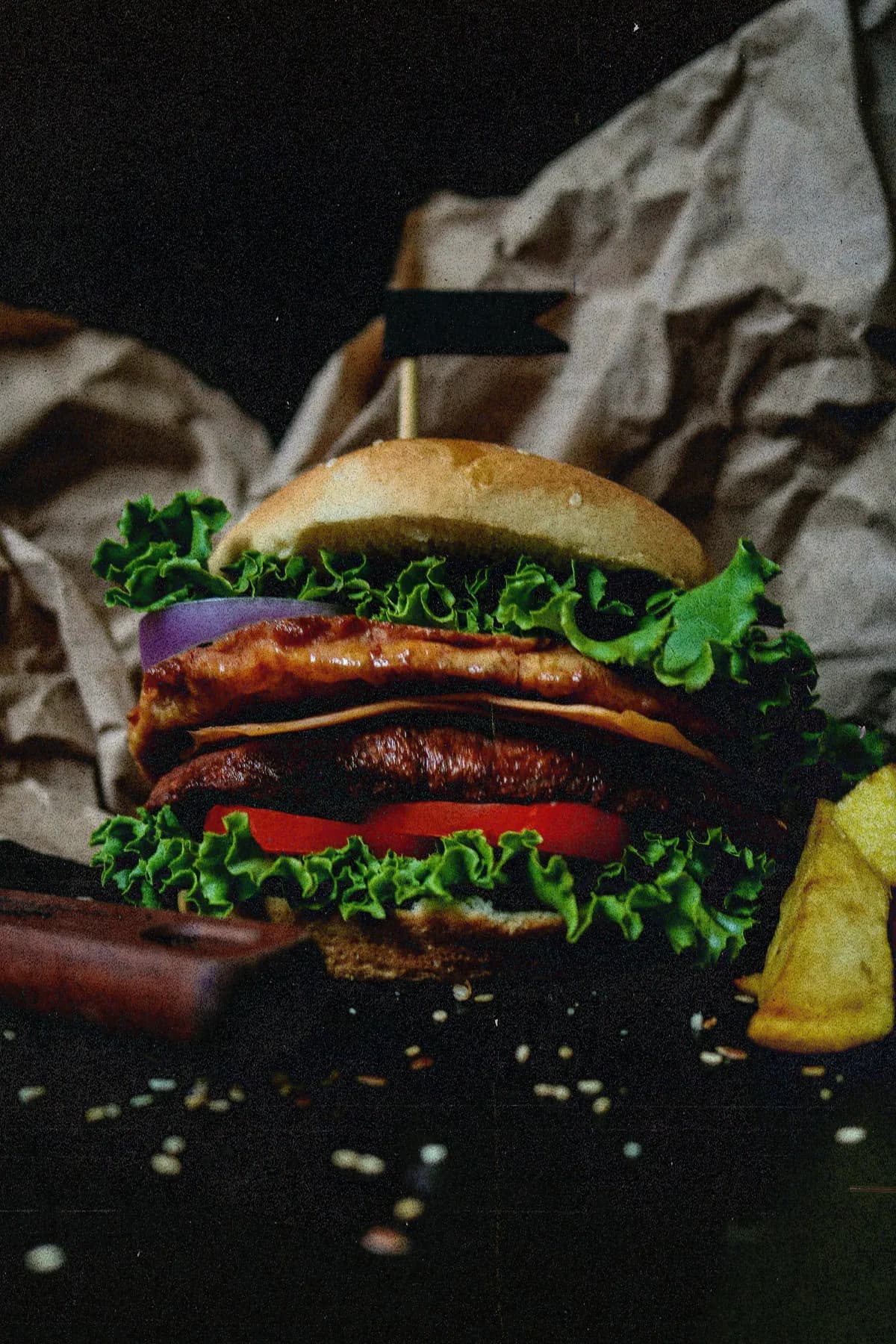 BURGER BLACK ANGUS